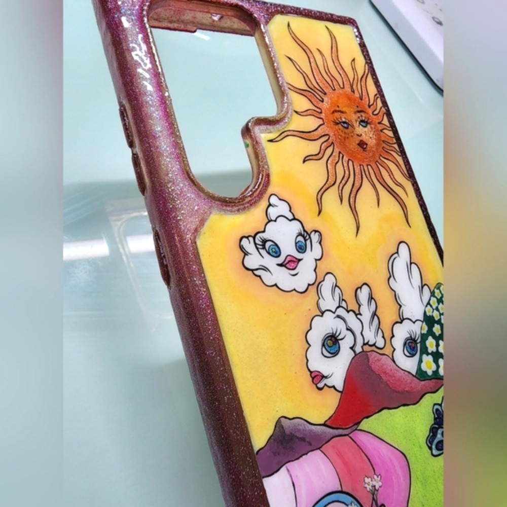 *Custom HANDPAINTED* Phone Case